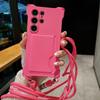 S side card double rope mobile phone case Samsung SULTRA soft case A card SFE lanyard S