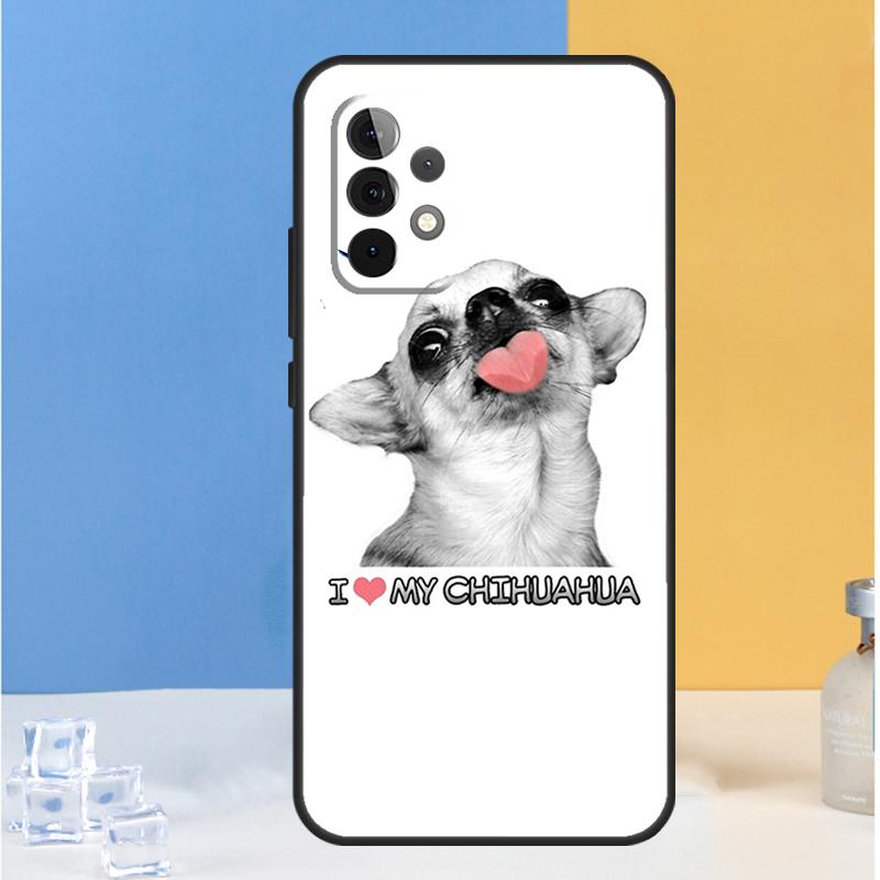 Chihuahua Dog For Samsung Galaxy A05 A06 A13 A33 A53 A36 A26 A16 A54 A34 A14 A32 A52 A55 A35 A15 A56 Case