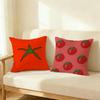Print Pattern Tomato Print Cushion Cover Decorative Cushions Covers Cover Sofa X Pillow Piece X X Pillowcase
