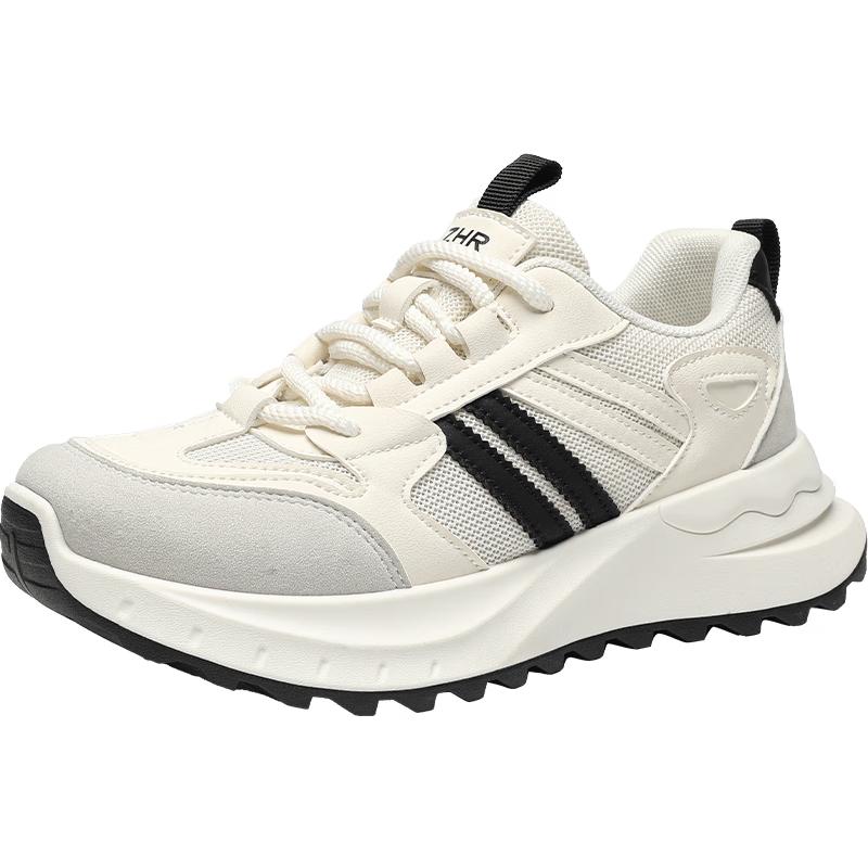 ZHR Women s Retro Platform German Trainer Sneakers 38