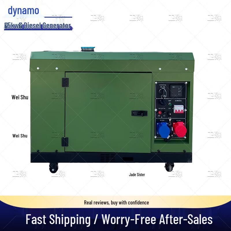 Low-Noise Portable Diesel Generator