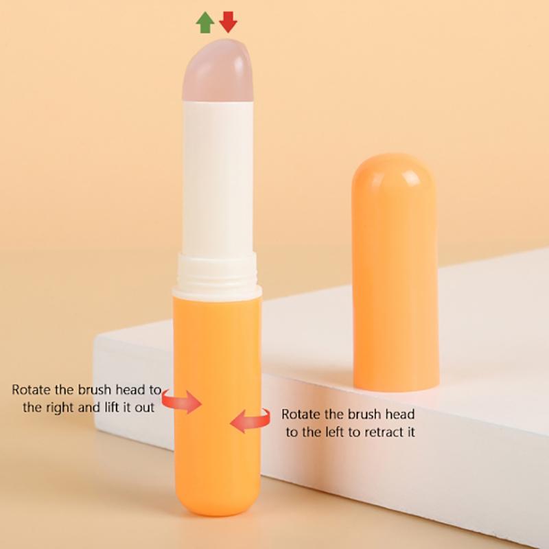1Pcs Retractable Silicone Lip Brush Concealer Makeup Tool Q Soft Fingertips Lip Balm Lip Gloss Lip Stick Applicator Cover