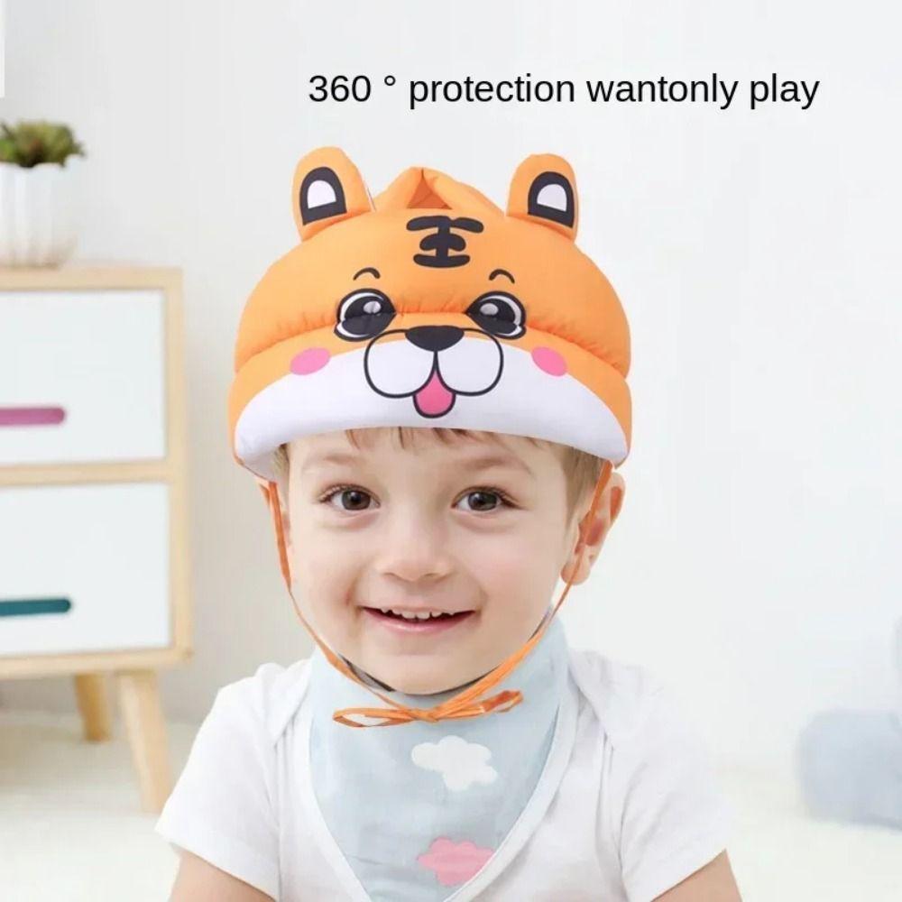 Protective Baby Anti-fall Pad Breathable Kids Soft Helmet Cushion Cute Bumper Bonnet  Running