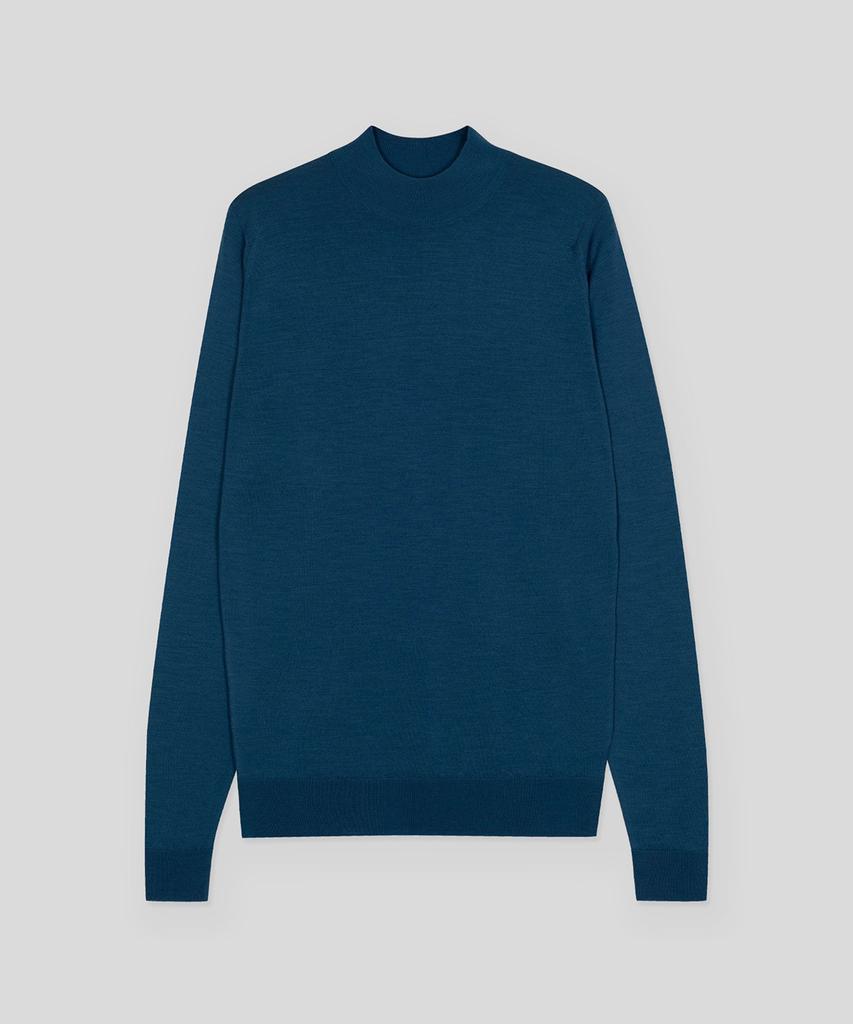 Jonseumedeulli Harcourt Merino Wool Mock Neck Knit Seasonal 5 Colors