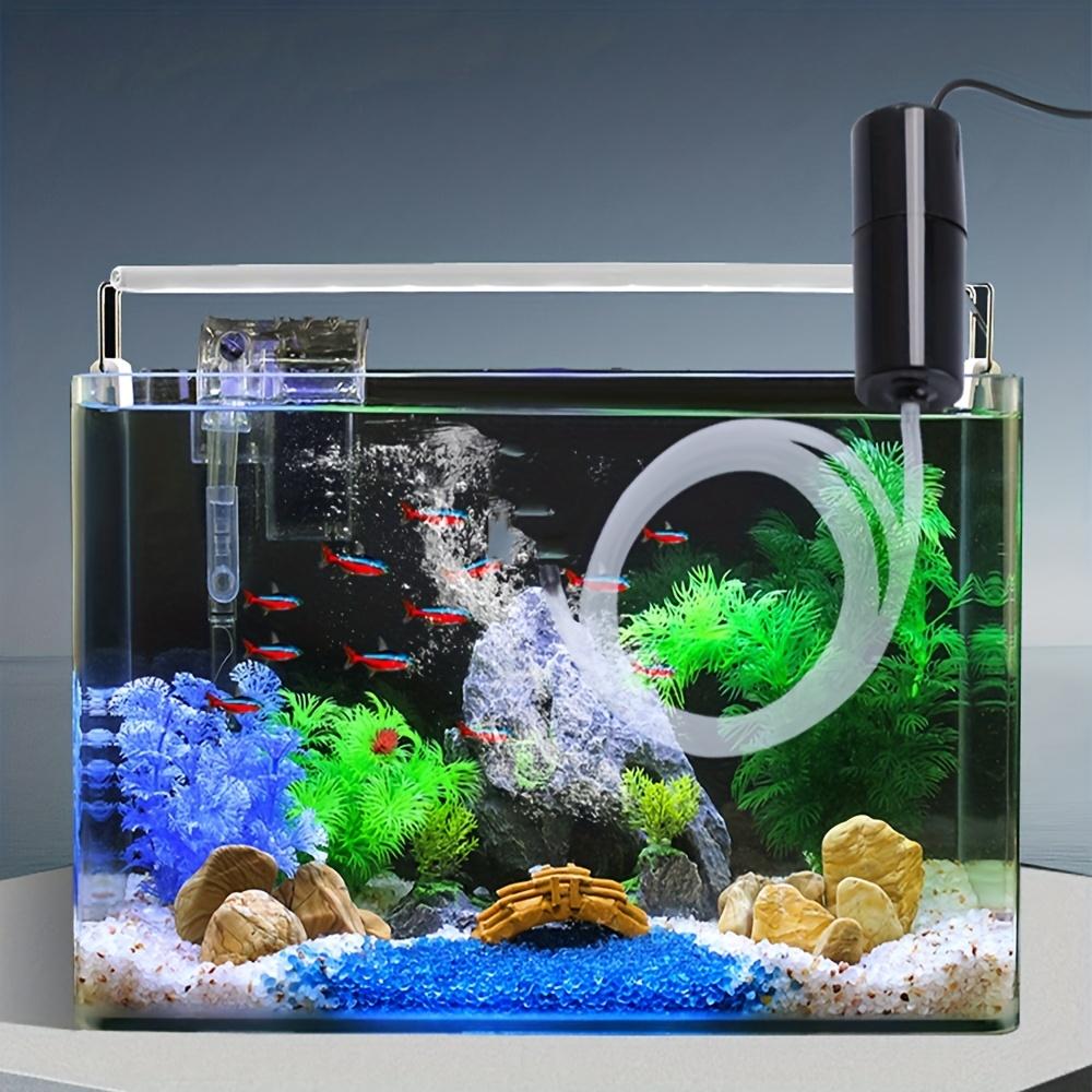 Oxygen Booster Pump Oxygen Pump Fish Tank USB Charging Silent Oxygen Filling Pump Household Aquarium Pet Accessories