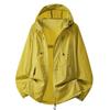 Unisex UPF50+ Ice Silk Sun Protection Hooded Jacket - Lightweight, Breathable, Summer Outerwear