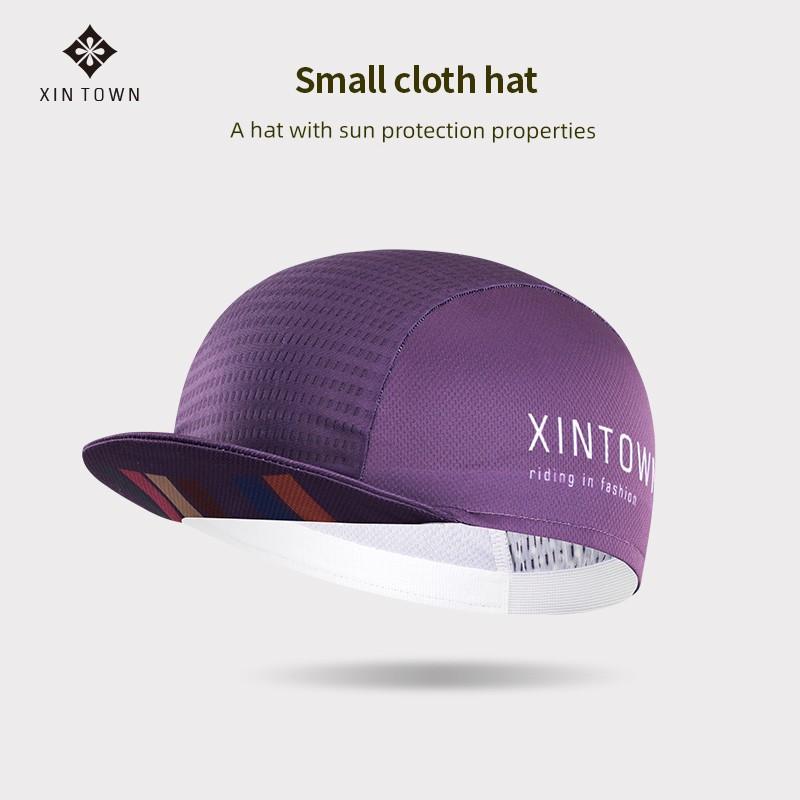 Cycling Cloth Hat, Small Hat, Sweat-Absorbent, Quick-Drying, Sun Protection, Outdoor Sunshade, Breathable Bicycle Helmet Lining Hat for Men and Women