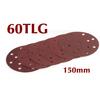 DE Warehouse 24H Shipping Free Delivery 6 Inch Sanding Discs 40-240 Grit, Round Hook and Loop Sandpaper for Random Orbital Sande