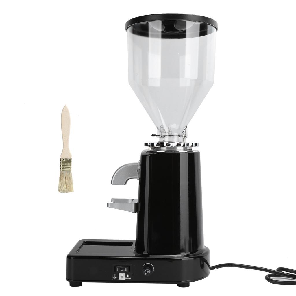 Electric Coffee Grinder Coffee Bean Mill Grinding Machine for Commercial Home Use Black