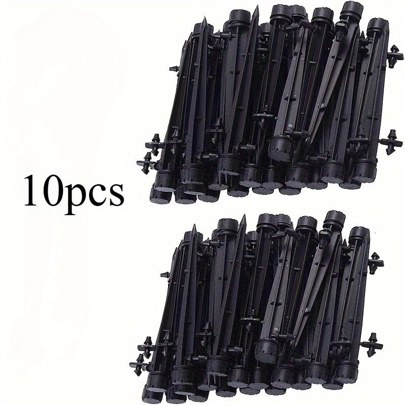 Drip Emitters Perfect for Tube PE Pipe,Adjustable 360 Degree Water Flow Irrigation Drippers on Stake for Flower Bed,Garden, Lawn
