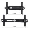 Universal Car Adjustable Battery Tray Bracket Storage Battery Holder Tray Mount Hold Down Clamp Bracket Kit For Auto Suv