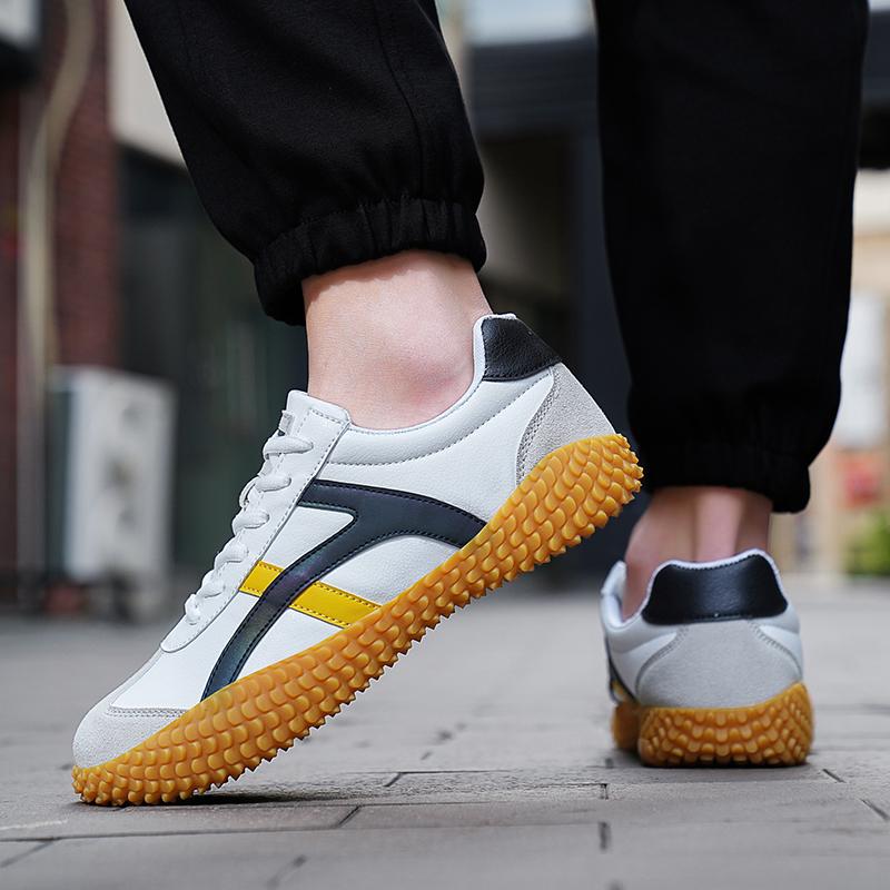 Fashion Casual Sneakers Men Plus Size 35-47 Leather Breathable Men's Trainers Non-slip Designer Running Shoes for Men Women Sports Shoes