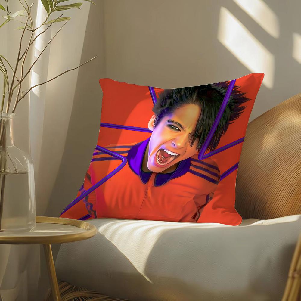 Tokio Hotel Pillow Case Silky Elegant Comfort Sofa Bed Invisible Zipper