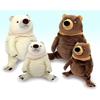 Shinada Global Mochi Series Mochikuma Brown Plush Toy Bear 14x14x22cm Animal MOKW-0230B