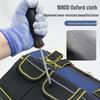Multifunctional Wear-Resistant Handheld Electrician Tool Bag - Durable Canvas Crossbody with Thickened Oxford Cloth for Repair and Installation.