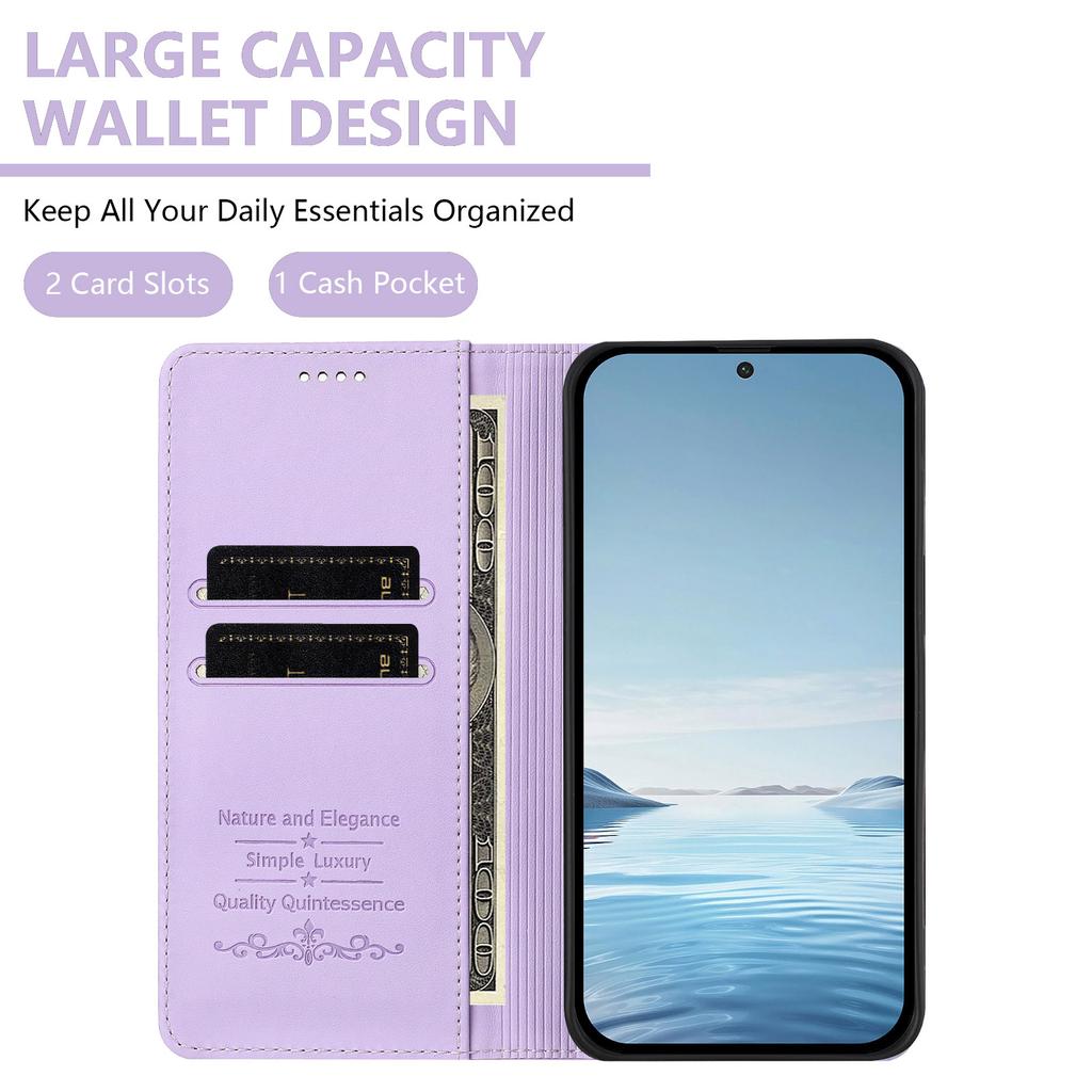 Cute Cat Leather Flip Wallet Case on For Motorola Moto G72 G32 G22 G71 G51 G41 G31 G30 G20 G10 Power RFID Protective Phone Cover