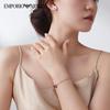 Emporio Armani Diamond Beads Transfer Beads Stainless Steel Bracelet Women's Rose Gold Rose Gold F (fits All) In Original Bag