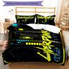 Cyberpunk 3pcs Bedding Set Duvet Cover Closure Includes 1 Duvet Cover & 2 Pillowcases for All Seasons Bedroom Home Dorm Decor