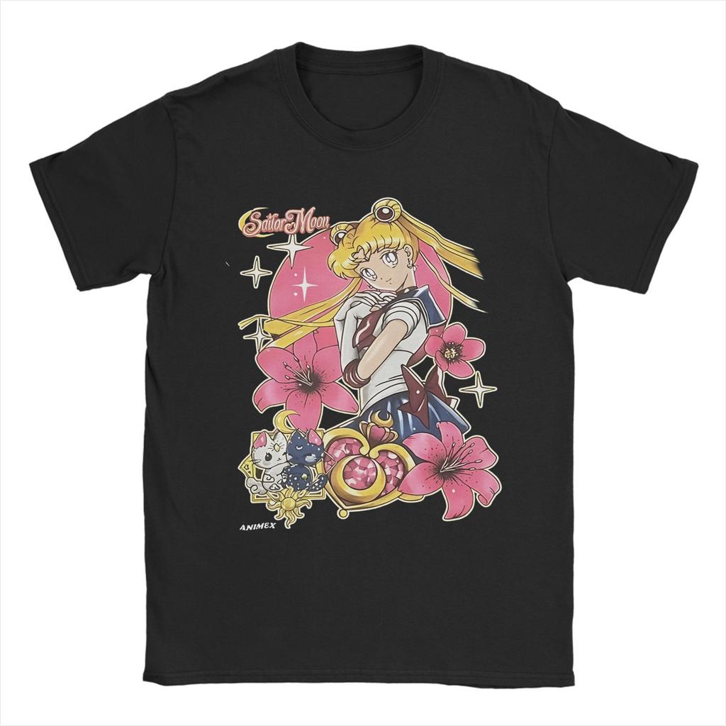 2026 Letní Největší Dobrodružství Sailor Moon Humorné Tričko s Kulatým Výstřihem Krátký Rukáv Bavlněný Top pro Unisex a Ženy Nápad na Dárek