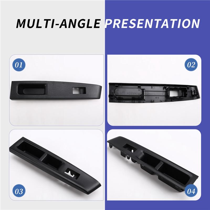 RHD For Toyota Vitz 2010 - 2014 Window Lift Control Switch Protection Cover Panel Frame 74231-52630-C0,74232-52570-C0-A09E