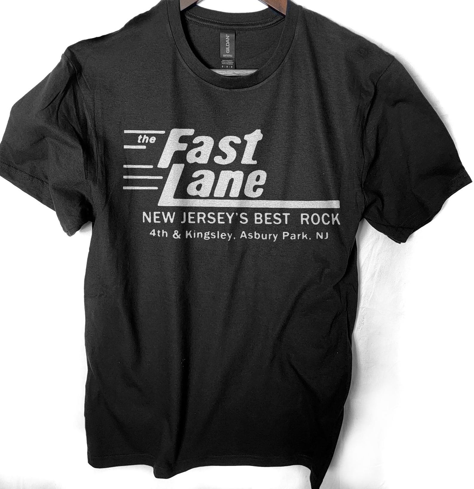 the Fast Lane NJ club T shirt punk hardcore L