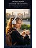 New Bluetooth Over-Ear Headset: Foldable, Rotating Design with Soft Large Earcups