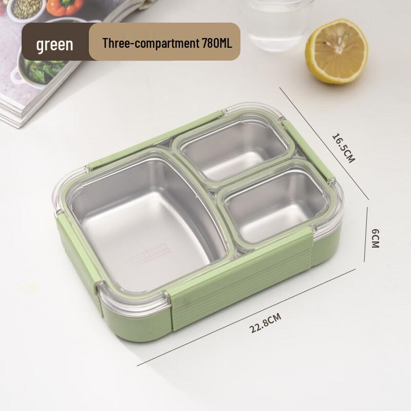 Abay 304 Stainless Steel Bento Lunch Box