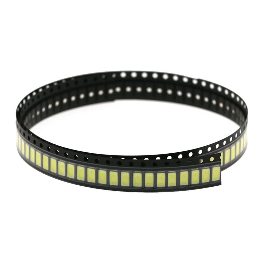 100 Stück 5630/5730 Einzelchip für SMD SMT LED 0,5W Weiß 5000-6500k
