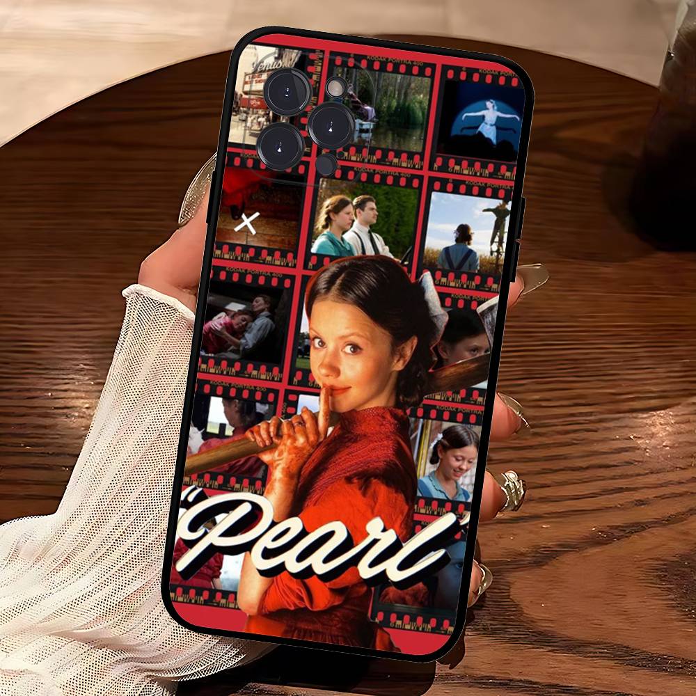 Horror Movie Pearl For IPhone 17 16 15 14 13 12 11 Pro Max 13 17Air Shockproof Soft Phone Cases Coque