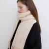 Classic Heavy Wool 100 Muffler (M042_ivory)