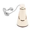 Handheld Steam Iron Beige Portable Rotatable Multifunctional 1300W Quick Preheating Drip Proof Handh
