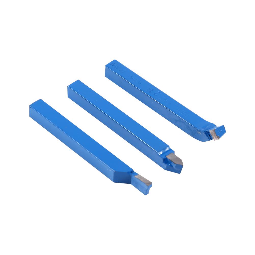 11pcs 8*8mm Lathe Tools Carbide Tipped Weld Milling Cutting Turning Tool Set