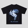 Billie Eilish Poster Graphic Print Tshirt Unisex Wounisex Cotton Streetwear Hip Hop Y2k Oneck Fashion Oversized Tops Summer New Tees
