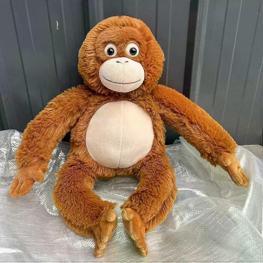 Punch Monkey Plush Toy, Baby Monkey & Orangutan Plush Stuffed Animal, Protect Punch Orangutan Stuffed Animal, Cute Monkey Holding Plush Toy