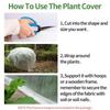 White Winter Plant Protection Cover Non-woven Fabric Garden Warm Protection Cloth  Farm Supplies