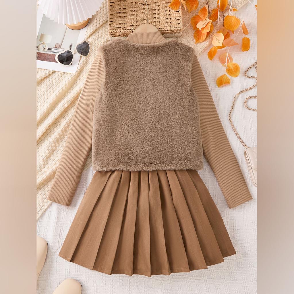 Kids' Casual Minimalist Versatile Dress