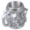 Automotive Engine Insulated Coffee Mug Stainless Steel Inner Cup Heat Resistant Water Container for Car Enthusiasts