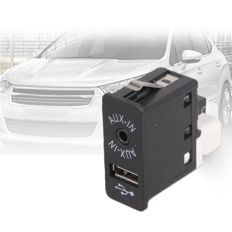 3.5mm Adapter USB Reader Socket 3.5mm 84109229246 for Car Automotive Stereo Extension Interfaces