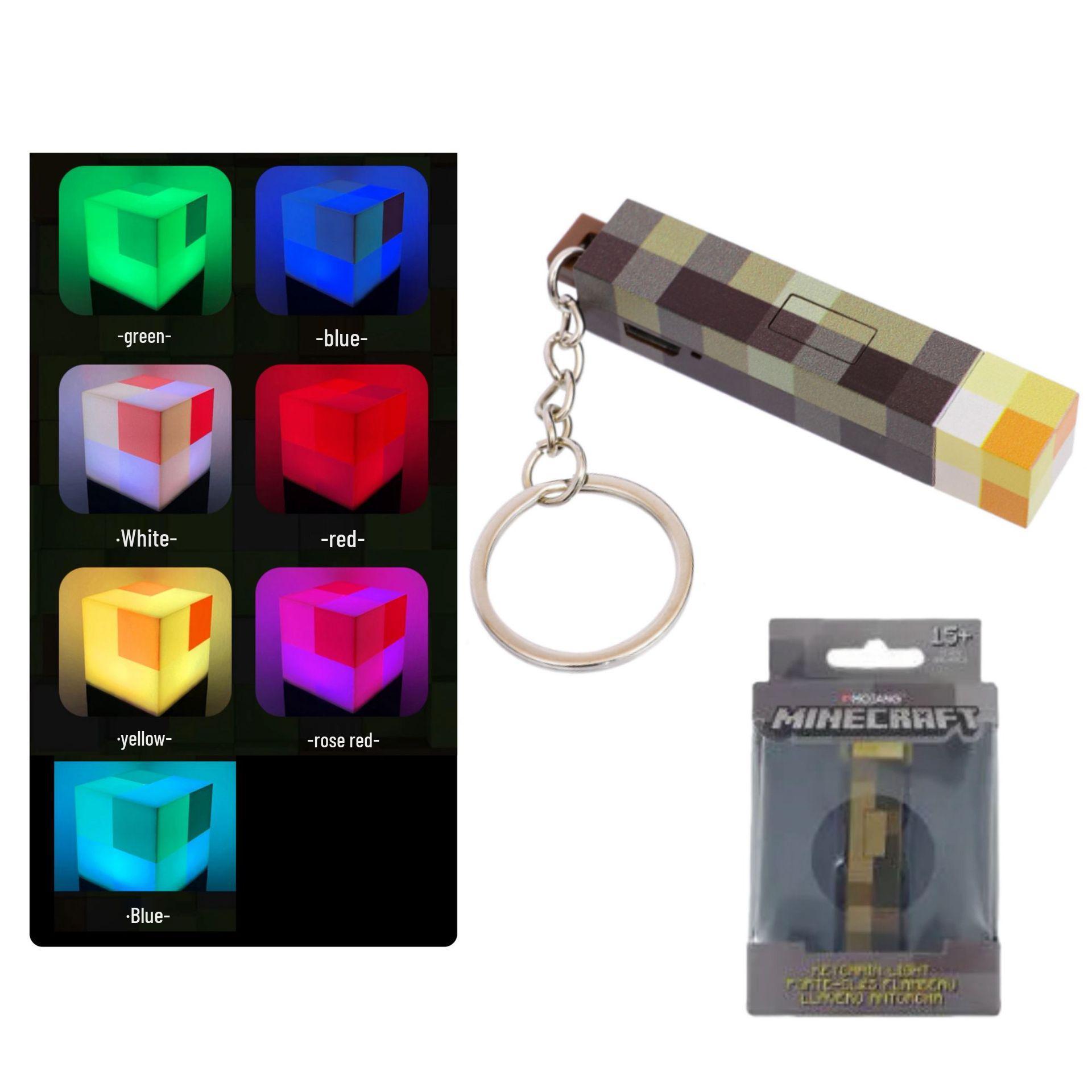 

Мой мир Брелок Подвеска Мини Фонарик Перезаряжаемый Фонарик