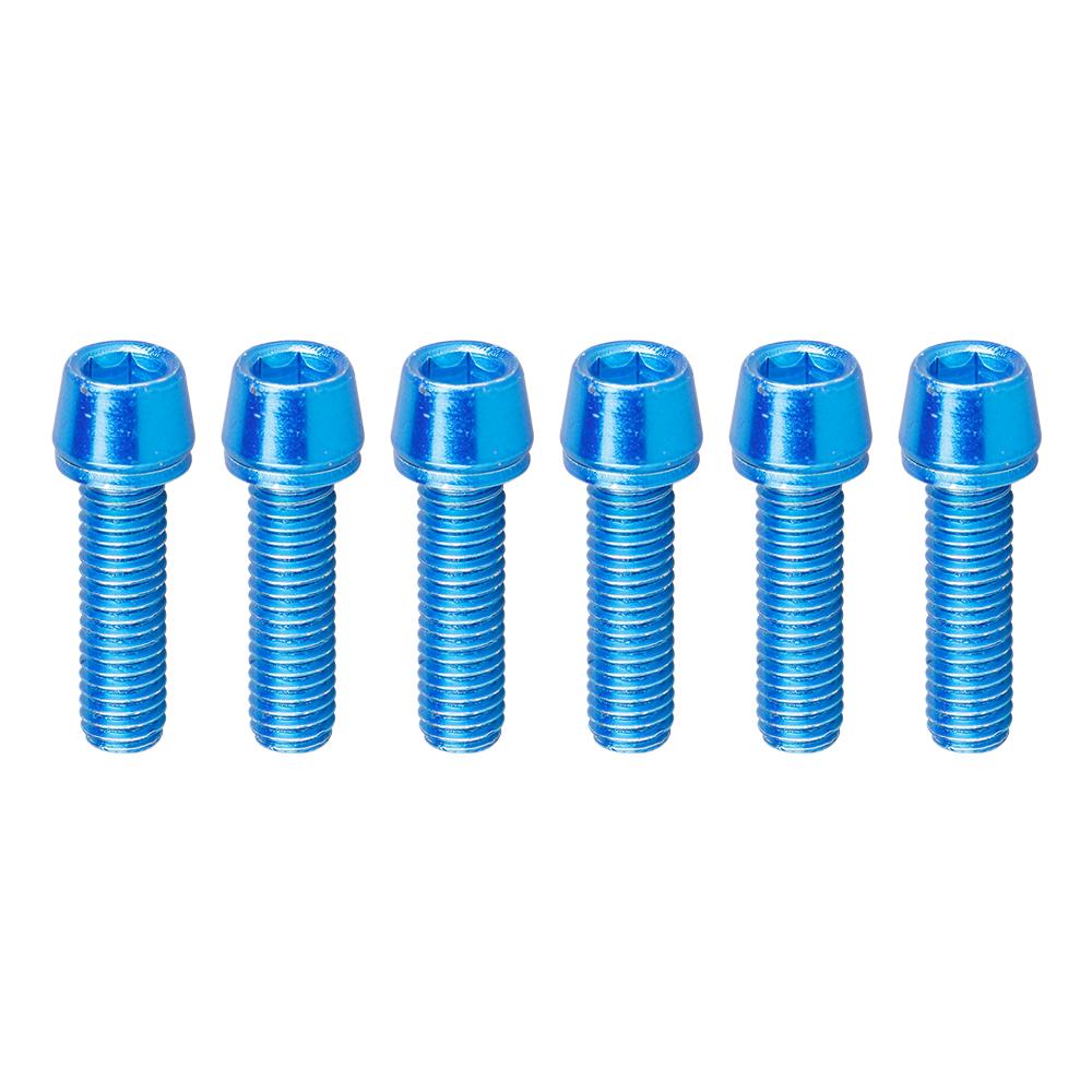 6Pcs MTB Bicycle Stem Bolts M5 x18mm Stainless Steel Bolt Screw. 6Pcs MTB Bicycle Stem Bolts M5 x18mm Stainless Steel Bolt Screw.