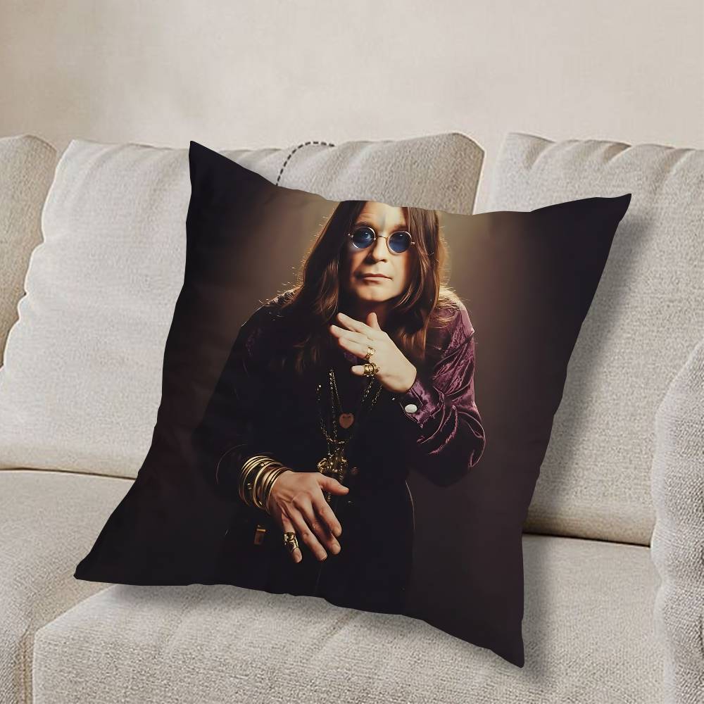 Horký kapela O-Ozzy OsbourneS Povlak na polštář Pohovka Obývací pokoj Ložnice Čelo postele Opěrka Zadní polštář Čtvercový polštář Čas na zdřímnutí