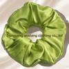 19 Momme Čistý Hedvábí Scrunchie Gumička do Vlasů Ručně Vyráběná Hedvábná Gumička do Vlasů z Morušového Hedvábí pro Ženy (4cm 6cm)