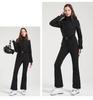 Damen Slim Fit Skianzug: Winddichte, wasserdichte, atmungsaktive und isolierte einteilige Schneeausrüstung.