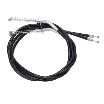 Cavo freno anteriore ATV da 2 pezzi, struttura robusta in acciaio ad alta resistenza per GY6 125 150 200 250 cc