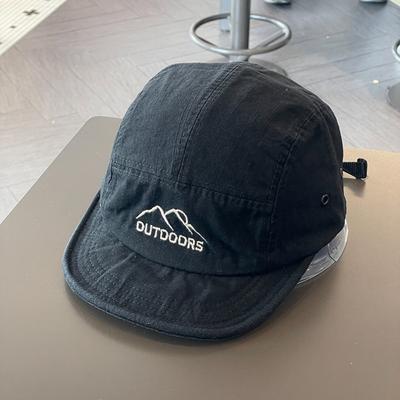 Unisex Short Brim Baseball Cap Quick-Dry Adjustable Sports Running Cap Sun Protection Lightweight Sunscreen Cap Women Men