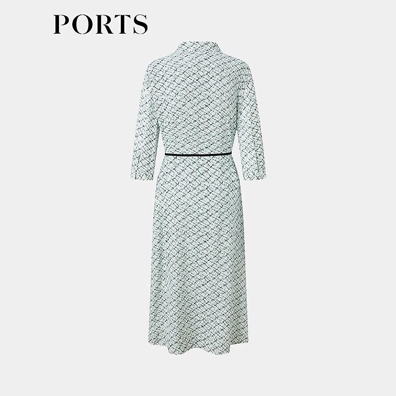 Ports Women's 2025 Summer Retro Print Dress