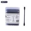 Black Cotton Swab Japanese Ear Pick - Disposable Double-Headed for Blackhead Cleaning