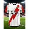 25-26 Bărbați Rayo Vallecano Tricou Fotbal Copii Adulți Tricou Y2K Stil Stradal Uscare Rapidă Antrenament Fitness Top Sport Tricou Fotbal