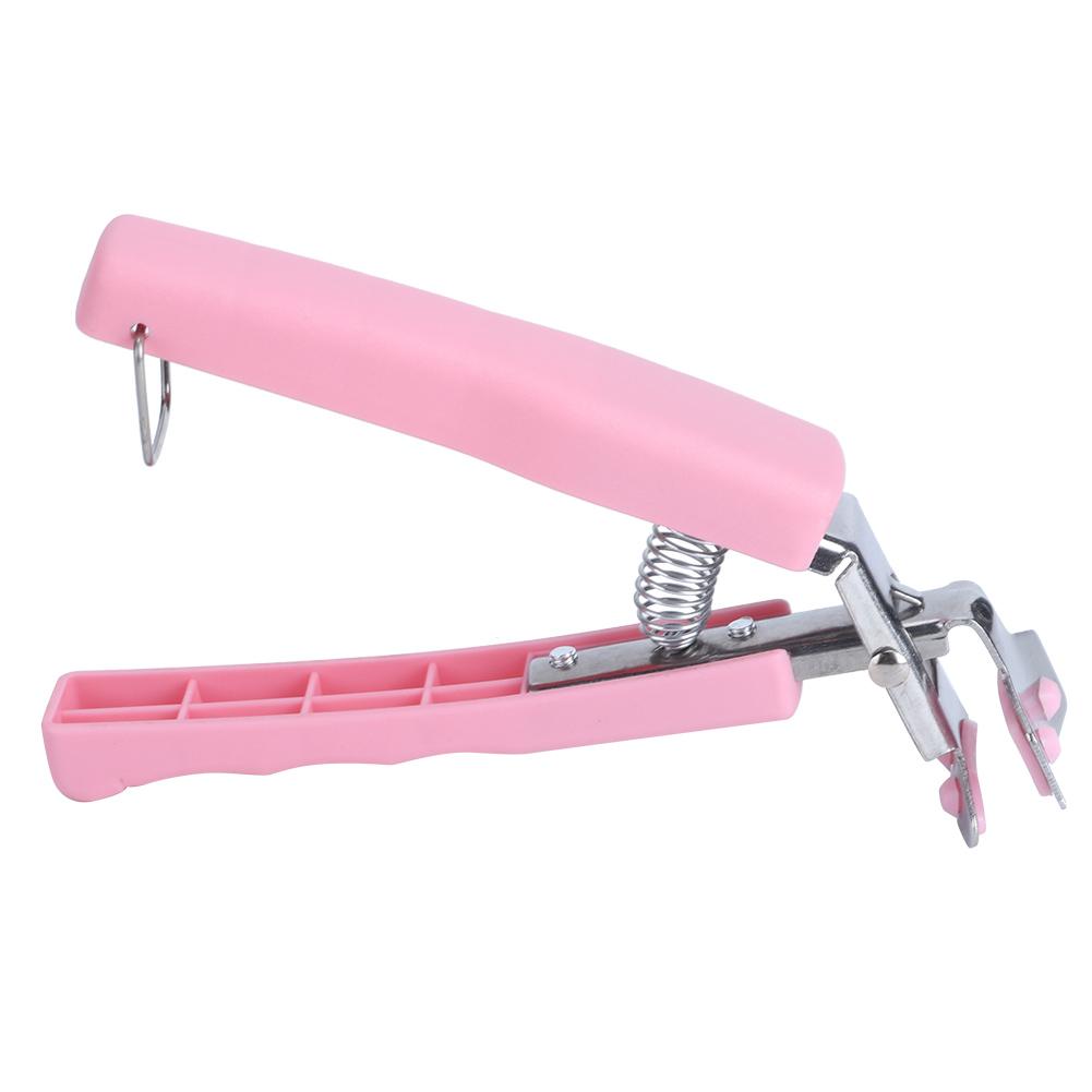 Multifunction Stainless Steel Dish Clamp Bowl Clip Anti Hot Tong Pot Pan Grippers Kitchen ToolPink