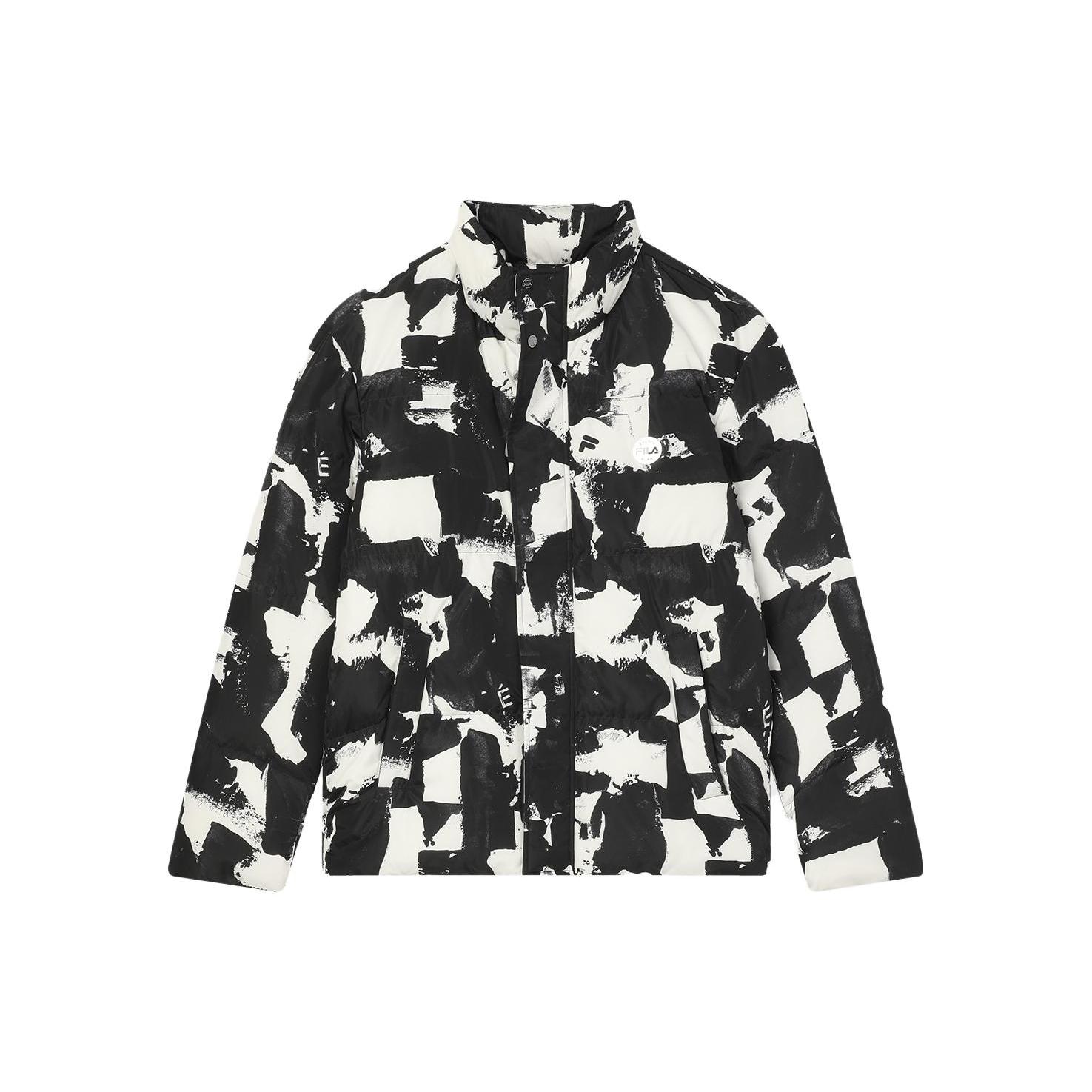 

New FILA Down Jacket Men s All Over Print F11M346901F-ZA M